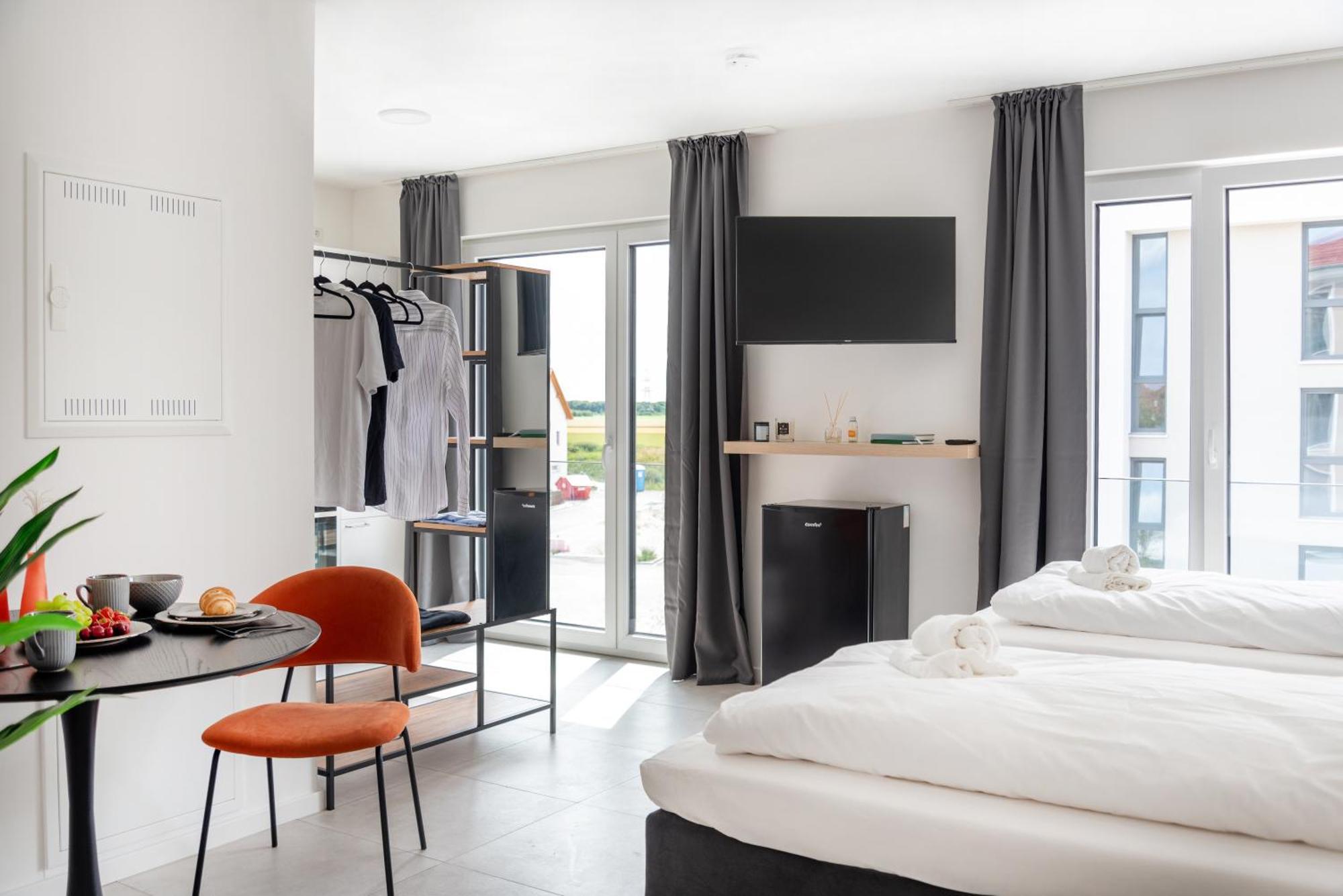 אכינג Moonliving Boutique Apartments By Munich מראה חיצוני תמונה